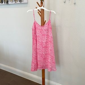 Cute pink sundress, Lauren James sun dress, pink dress
